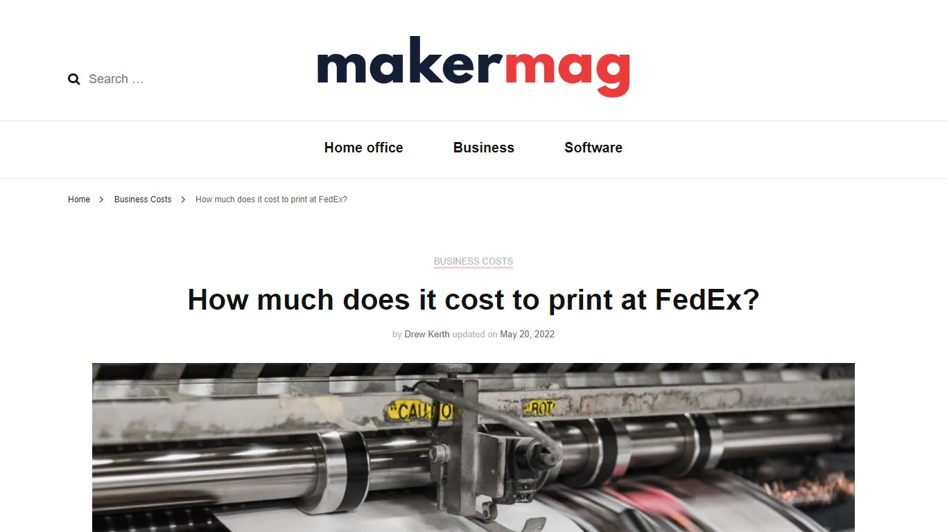 How much does it cost to print at FedEx? - Maker Mag
